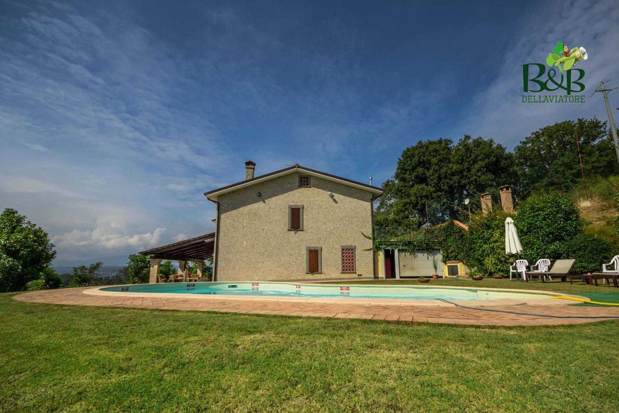 B&B Dell'Aviatore San Liberato Exteriör bild